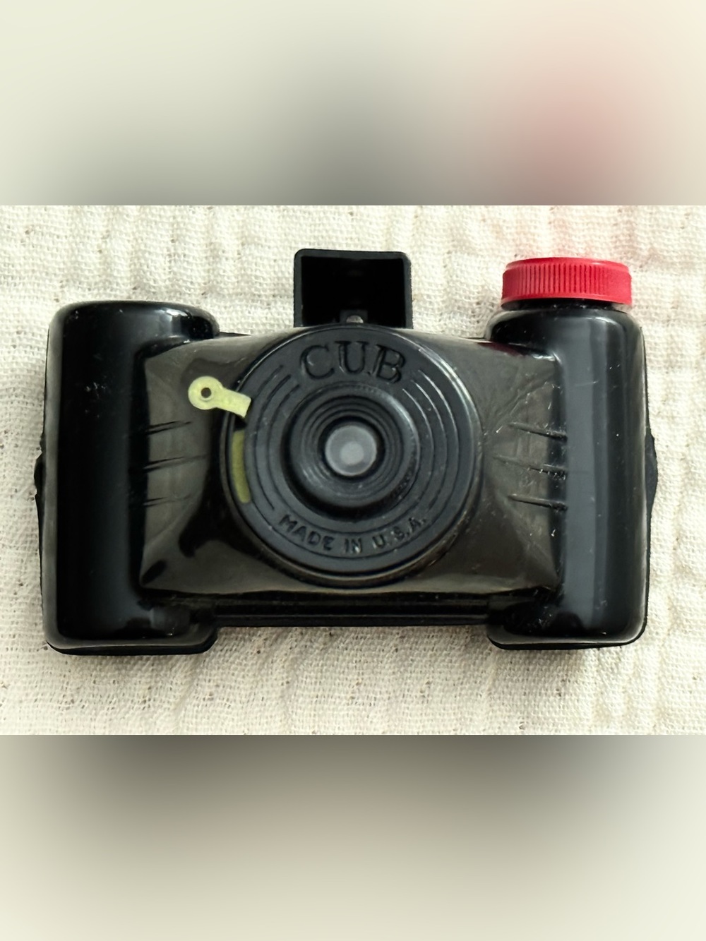 RARE VINTAGE PEPSODENT CUB MINI CANDID CAMERA & BOX FOR DECOR/DISPLAY 1940